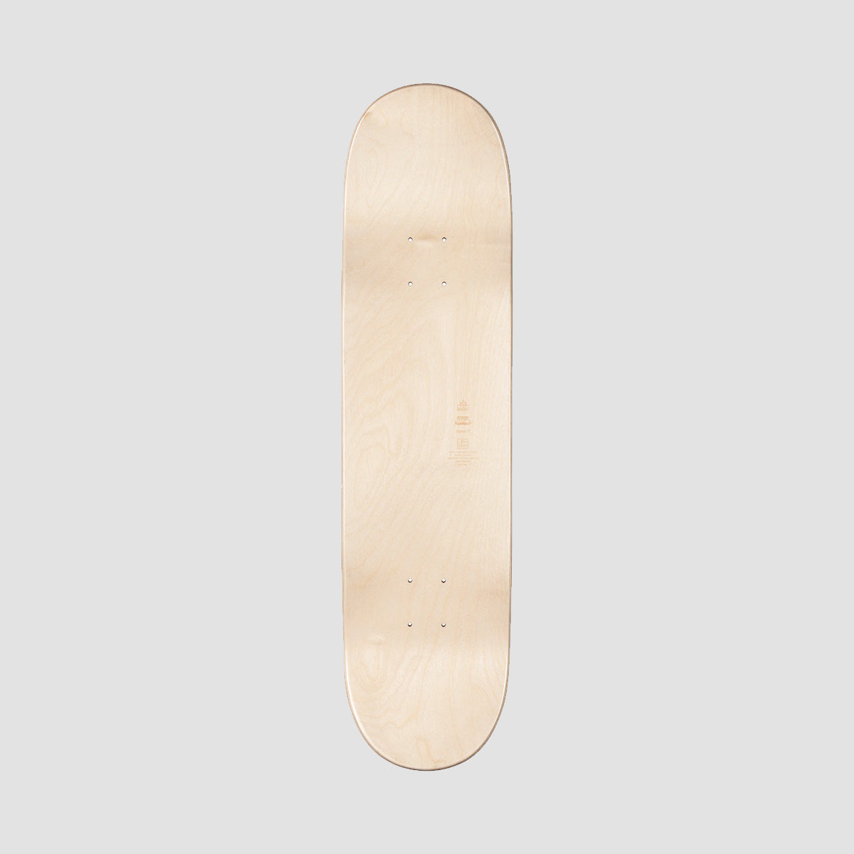Globe Goodstock Skateboard Deck Neon Orange - 8.125"