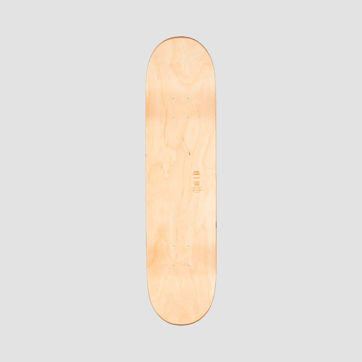 Globe Goodstock Skateboard Deck Off White - 8"