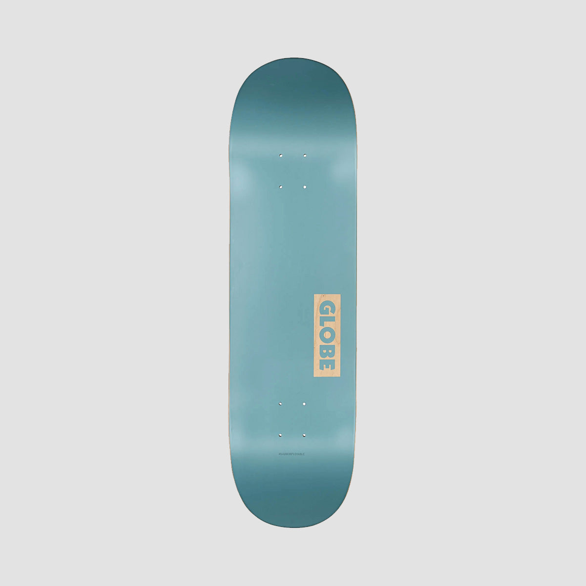 Globe Goodstock Skateboard Deck Steel Blue - 8.75"