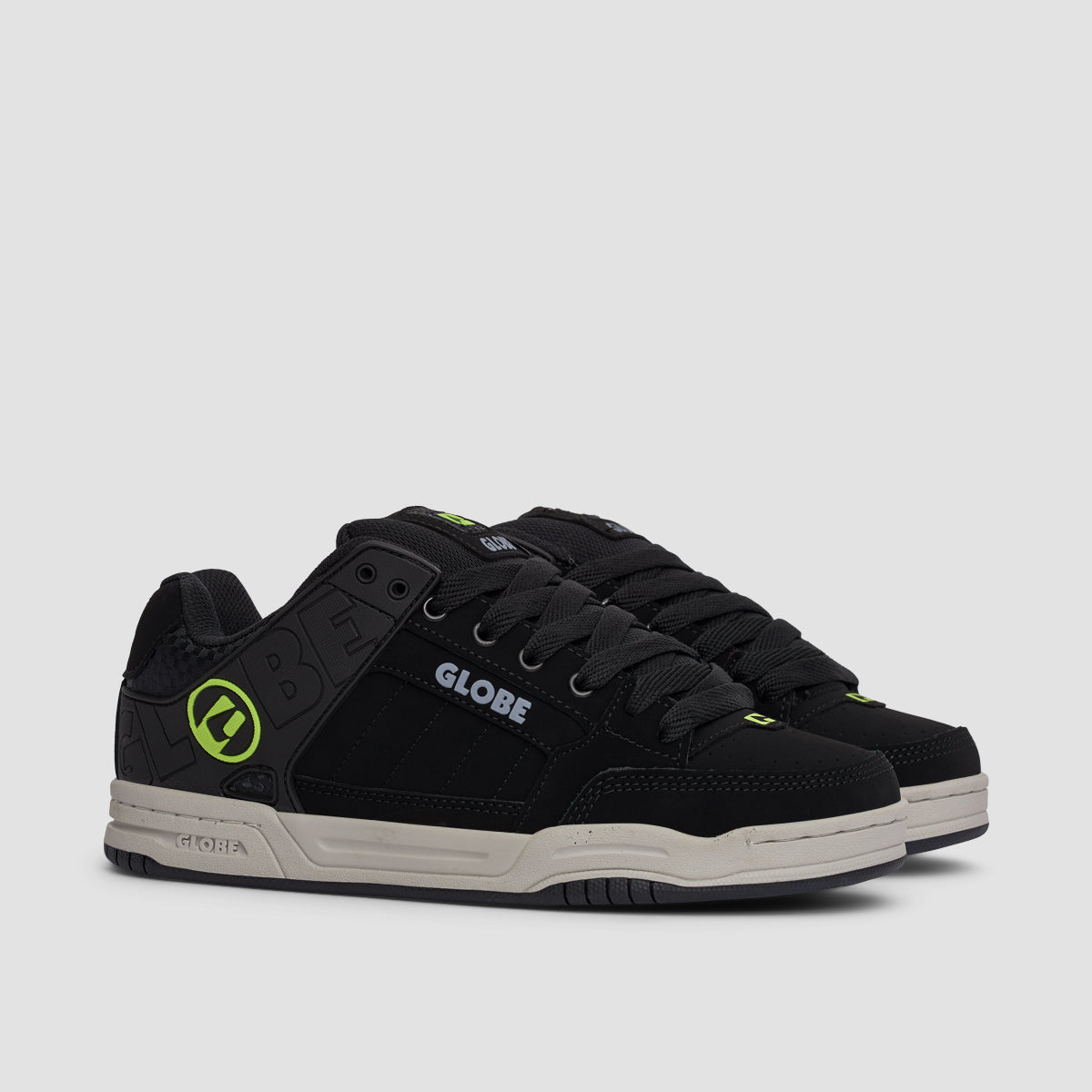 Globe Tilt Shoes - Black/Acid