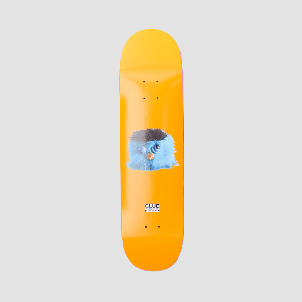 Glue Dysphoria Skateboard Deck Orange - 8.125"