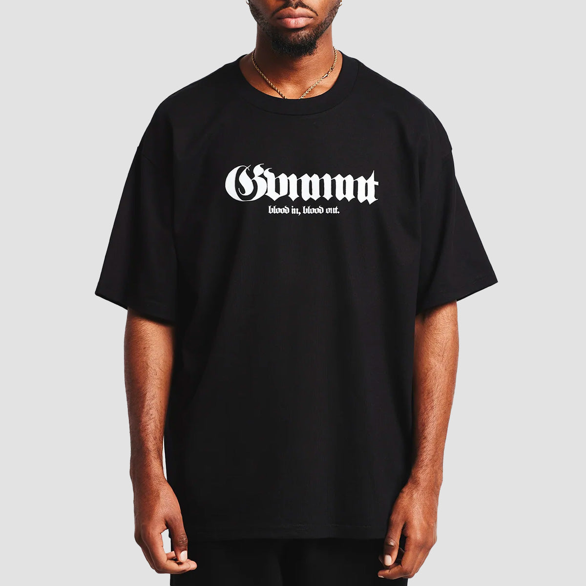 GVNMNT Blood In Blood Out T-Shirt Black