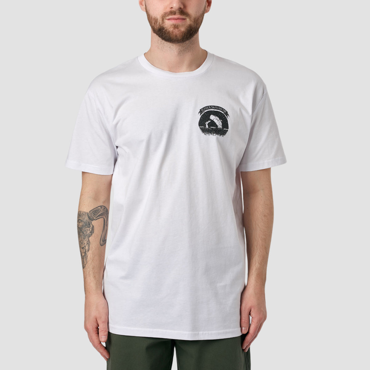 Heathen Ahab T-Shirt White