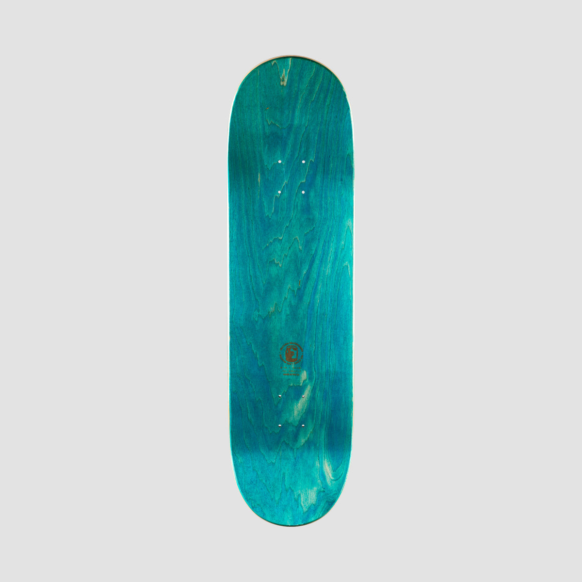 Heathen No Love Skateboard Deck Grey Stain - 8"