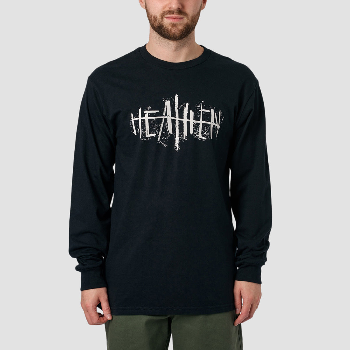Heathen Twigs Longsleeve T-Shirt Black