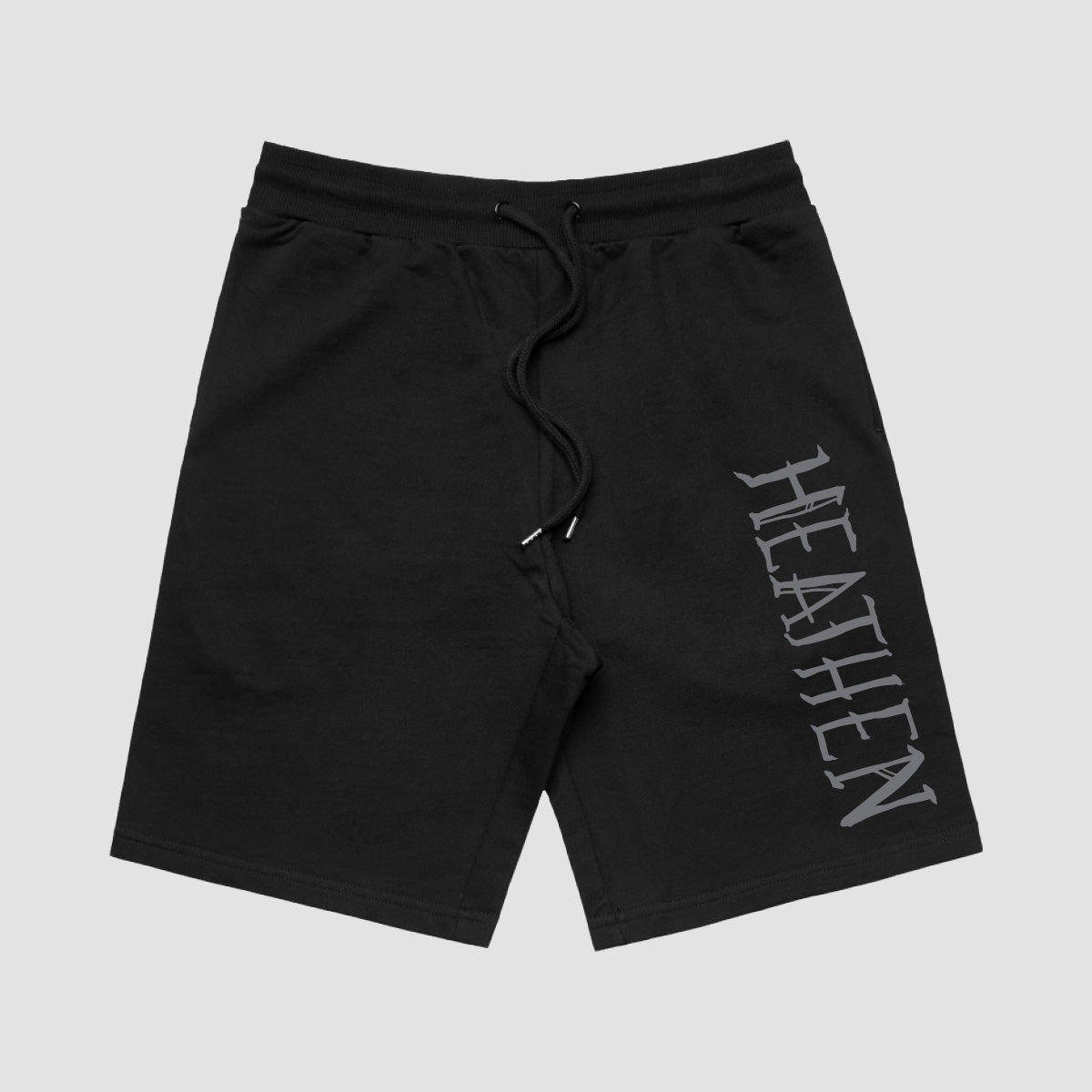 Heathen Void Sweat Shorts Black