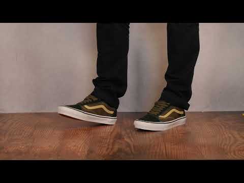 Vans Skate Old Skool Shoes Scarab Military