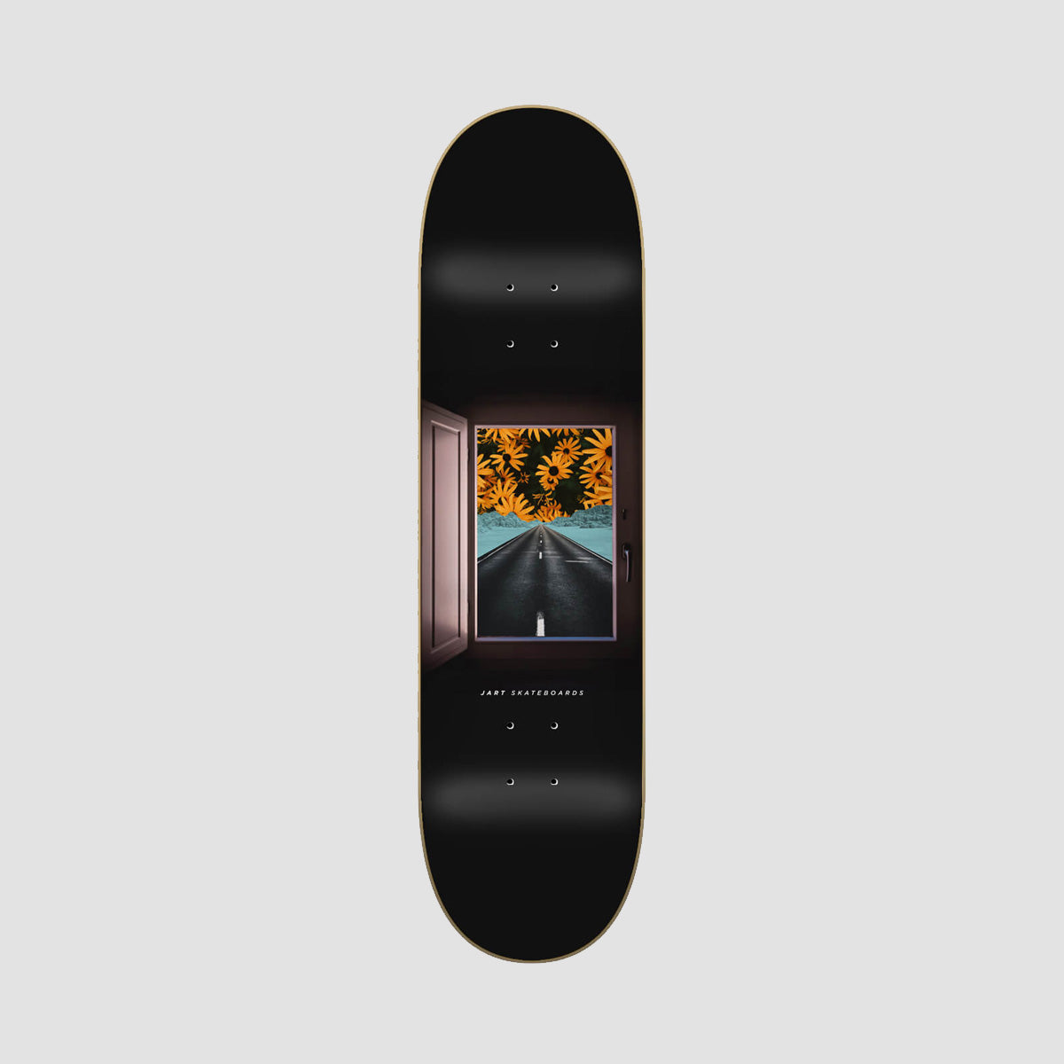 Jart Windows LC Skateboard Deck Black - 7.87"