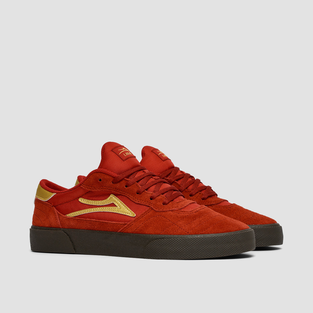 Red hot sale lakai shoes