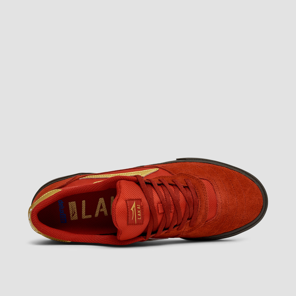 Lakai Cambridge Shoes - Red/Gum Suede
