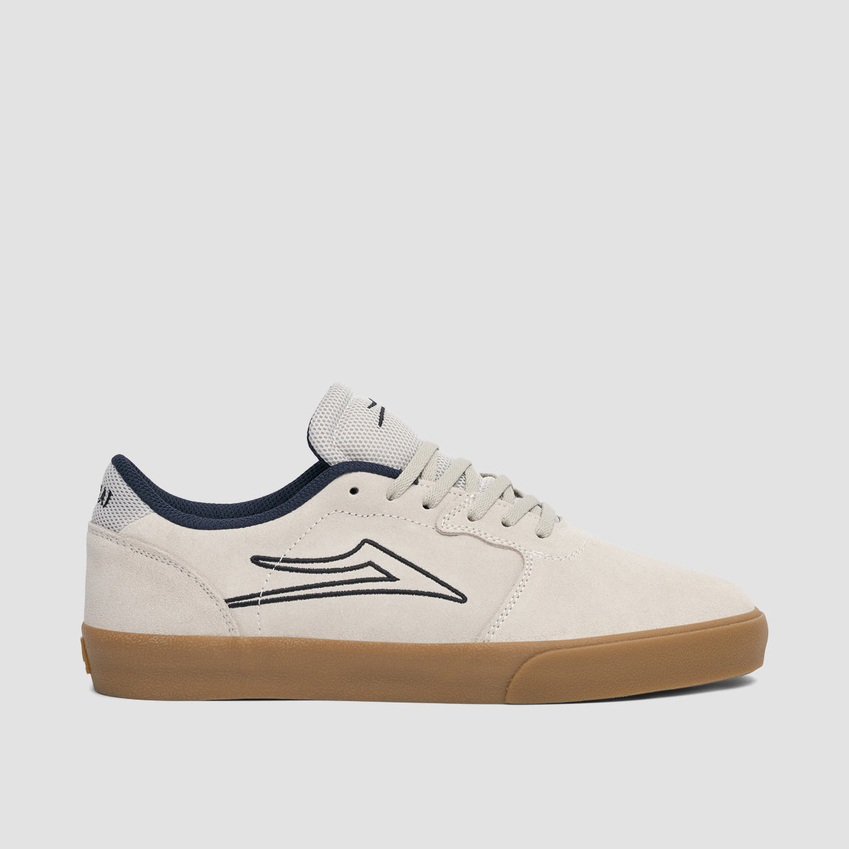 Lakai Cardiff Shoes - White/Gum Suede