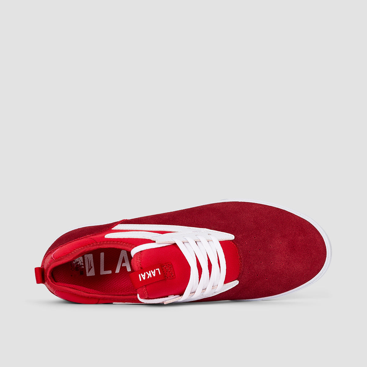 Lakai Dover Shoes - Red Suede