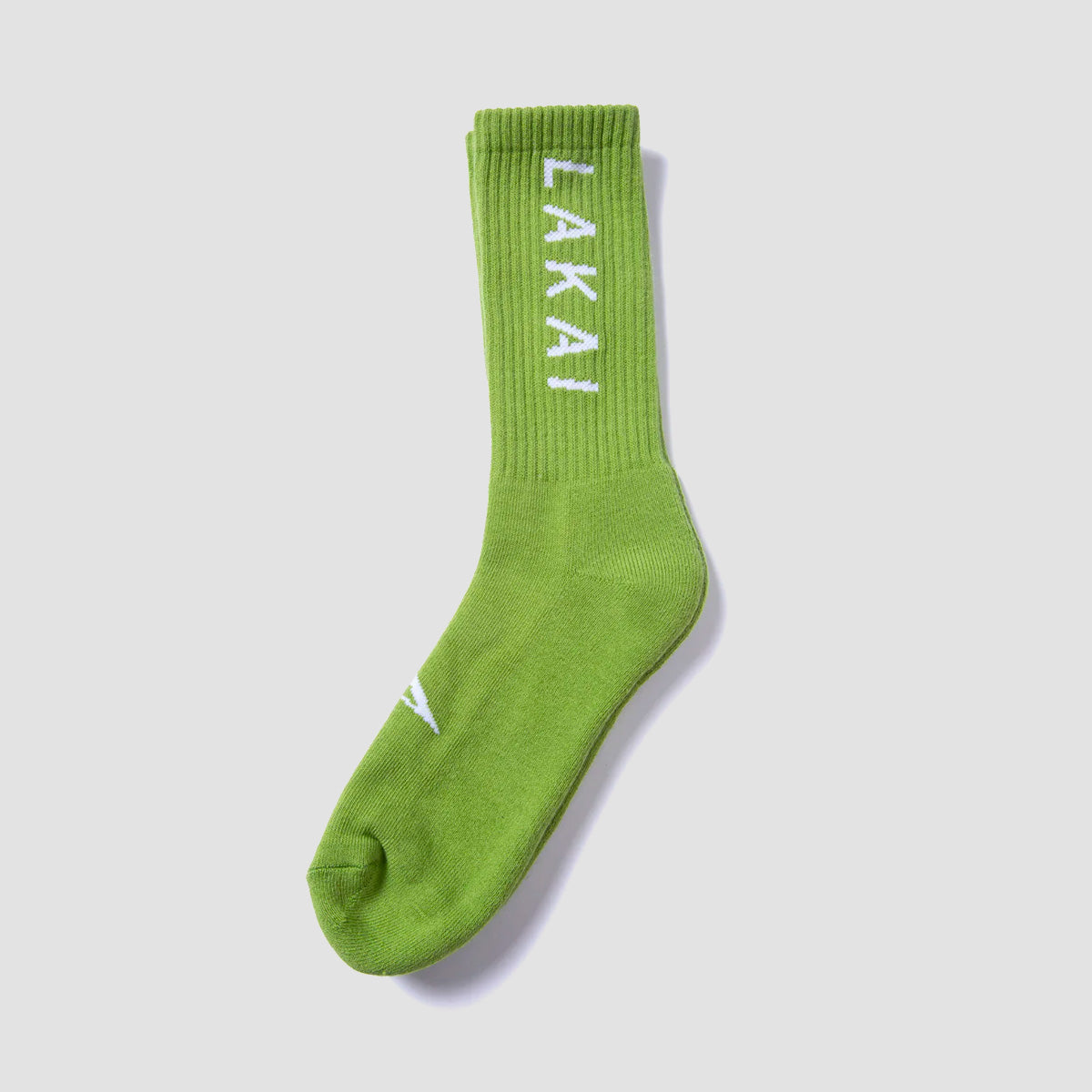 Lakai Simple Crew Socks Grass Green