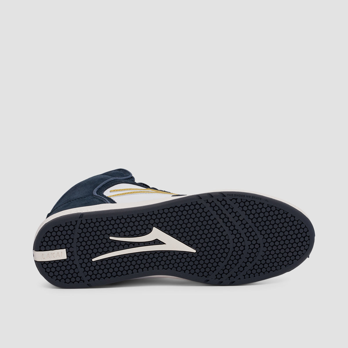 Lakai Telford Shoes - Navy/White Suede