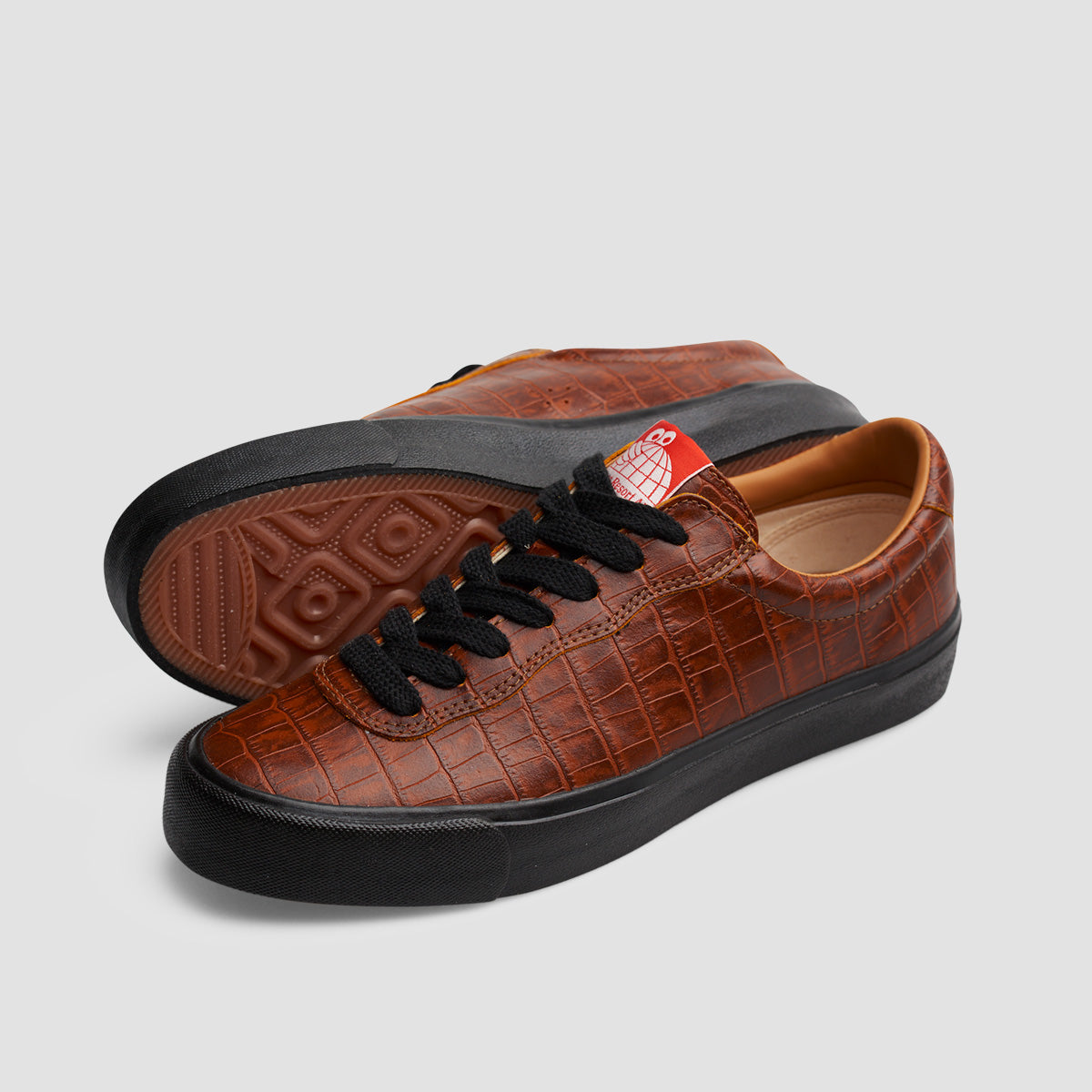 Last Resort AB VM001 Croc Shoes - Brown/Black
