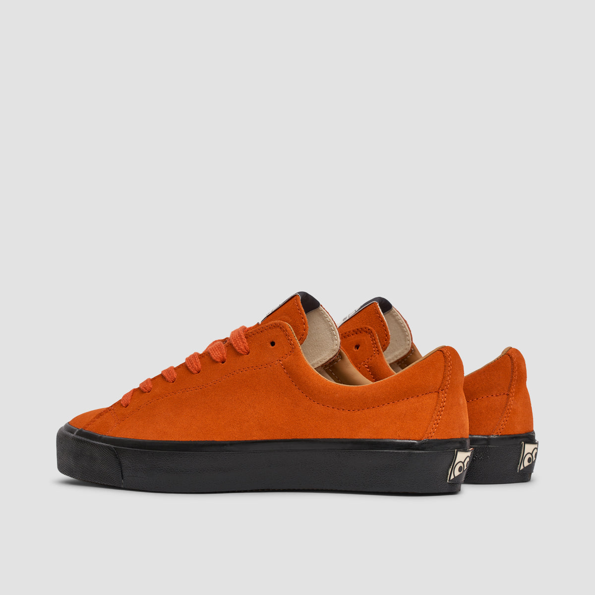 Last Resort AB VM003 Suede Lo Shoes - Flame Orange/Black