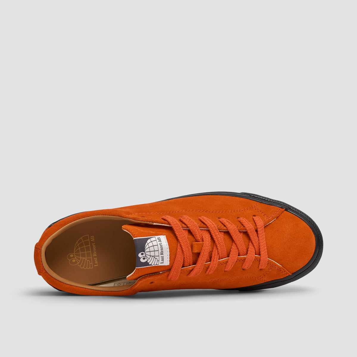 Last Resort AB VM003 Suede Lo Shoes - Flame Orange/Black
