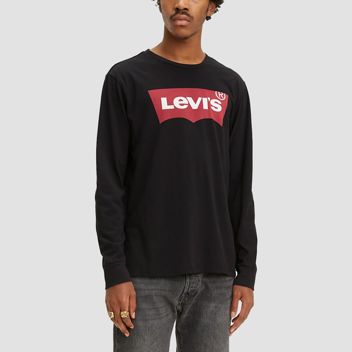 Levi’s® Logo Graphic HM Longsleeve T-Shirt Black