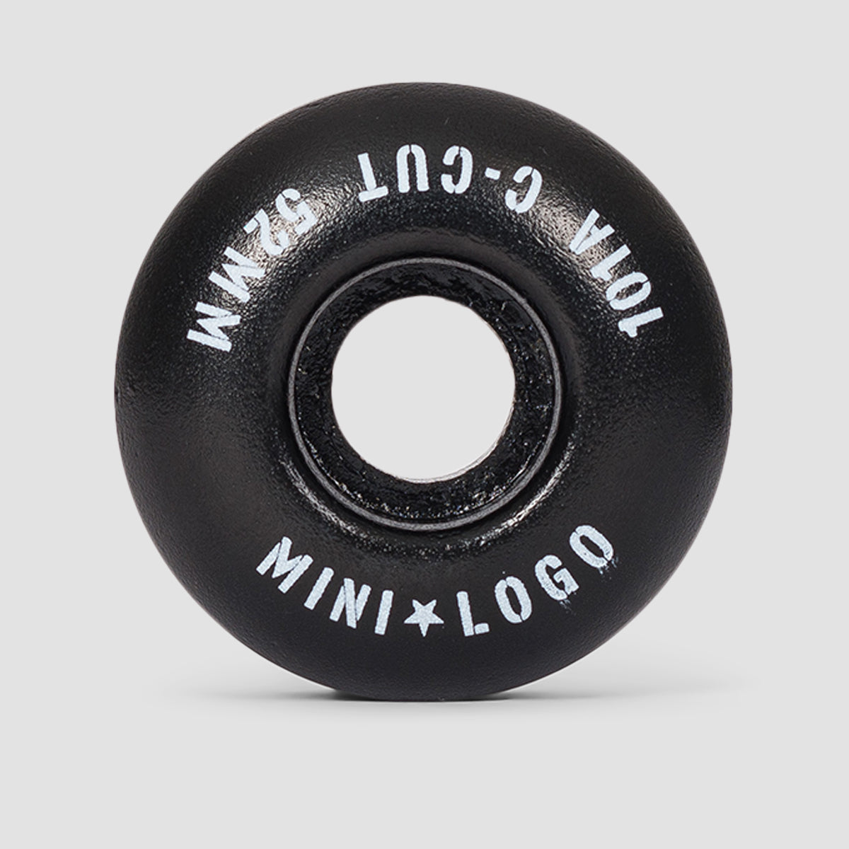 Mini Logo C-Cut 2 101a Skateboard Wheels Black 52mm