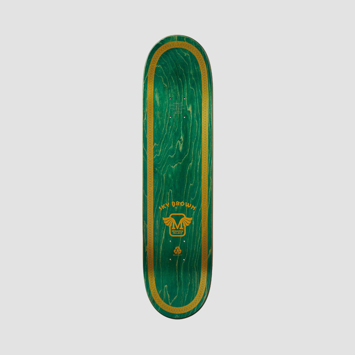 Monarch Project Atelier R7 Skateboard Deck Sky Brown/Blue - 8.125