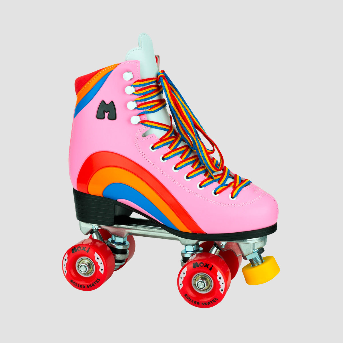 Moxi Rainbow Rider Quad Skates Pink Heart