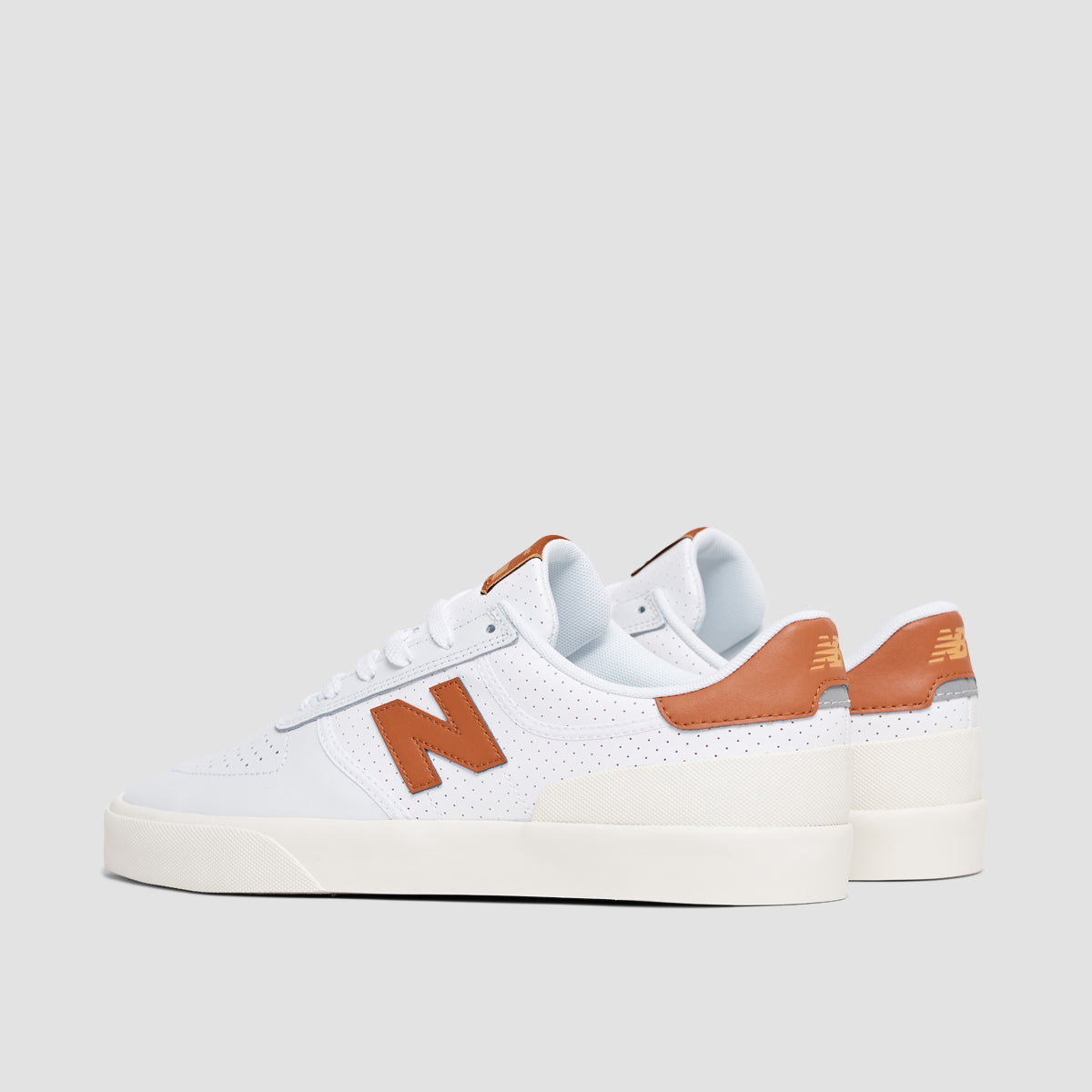 New Balance Numeric 272 Shoes - White/Copper