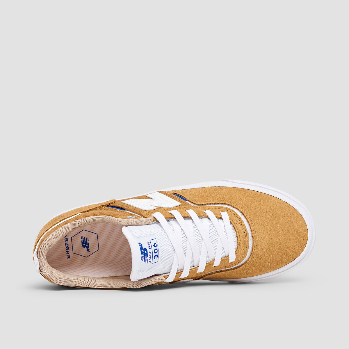 New Balance Numeric Jamie Foy 306 Shoes - Curry/White