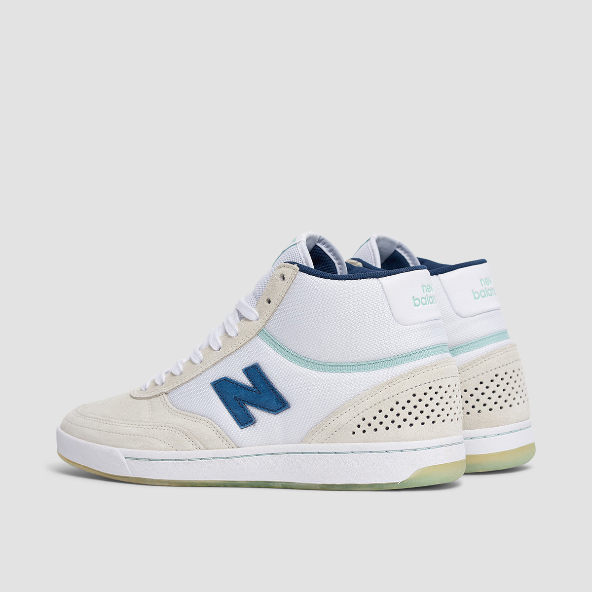 New Balance Numeric Tom Knox 440 High Shoes - White/Navy