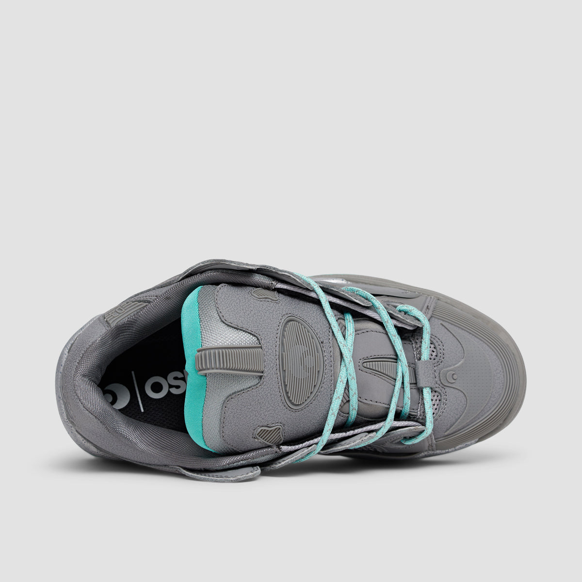 Osiris D3 2001 Shoes - Grey/Seafoam - Kids