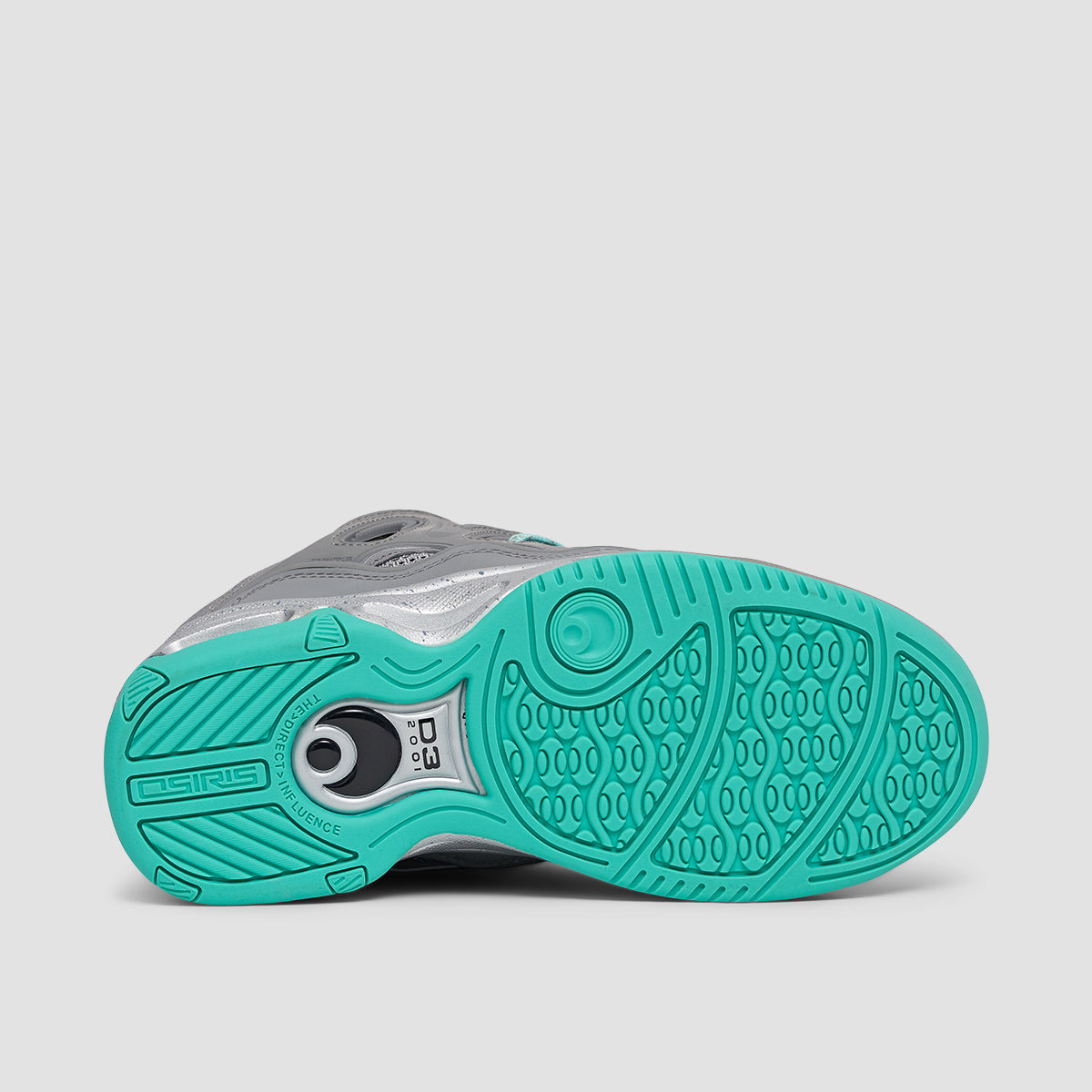 Osiris D3 2001 Shoes - Grey/Seafoam - Kids