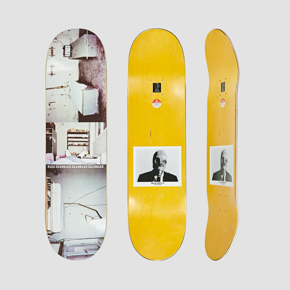 Polar Klez Rehabilitation Center Skateboard Deck - 8.125"