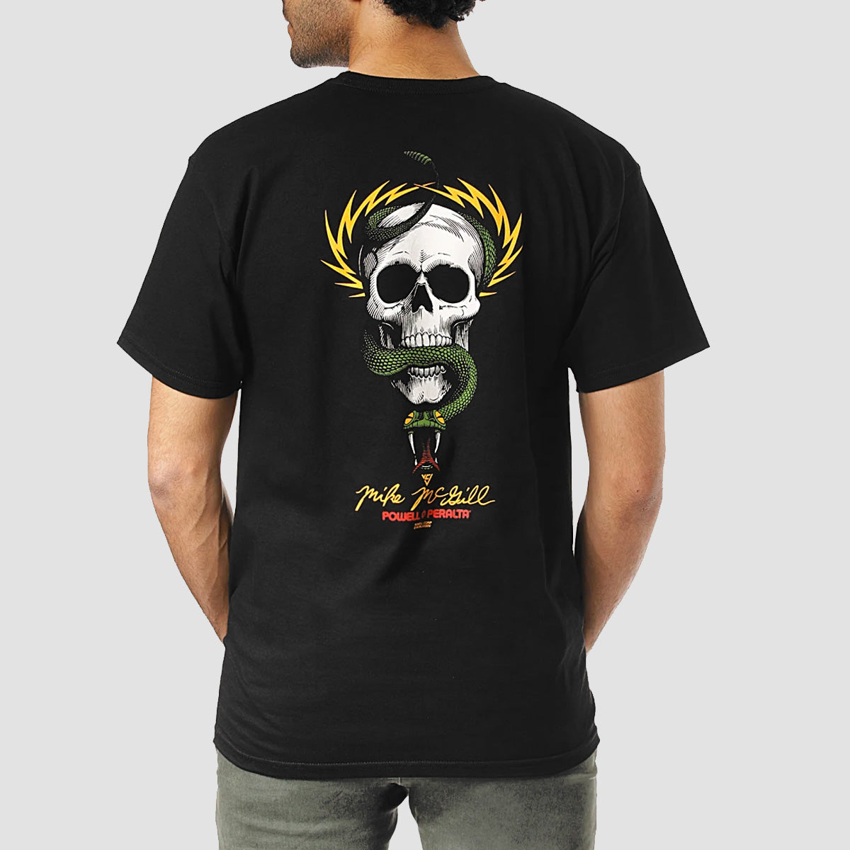 Powell Peralta Mike McGill Skull & Snake T-Shirt Black