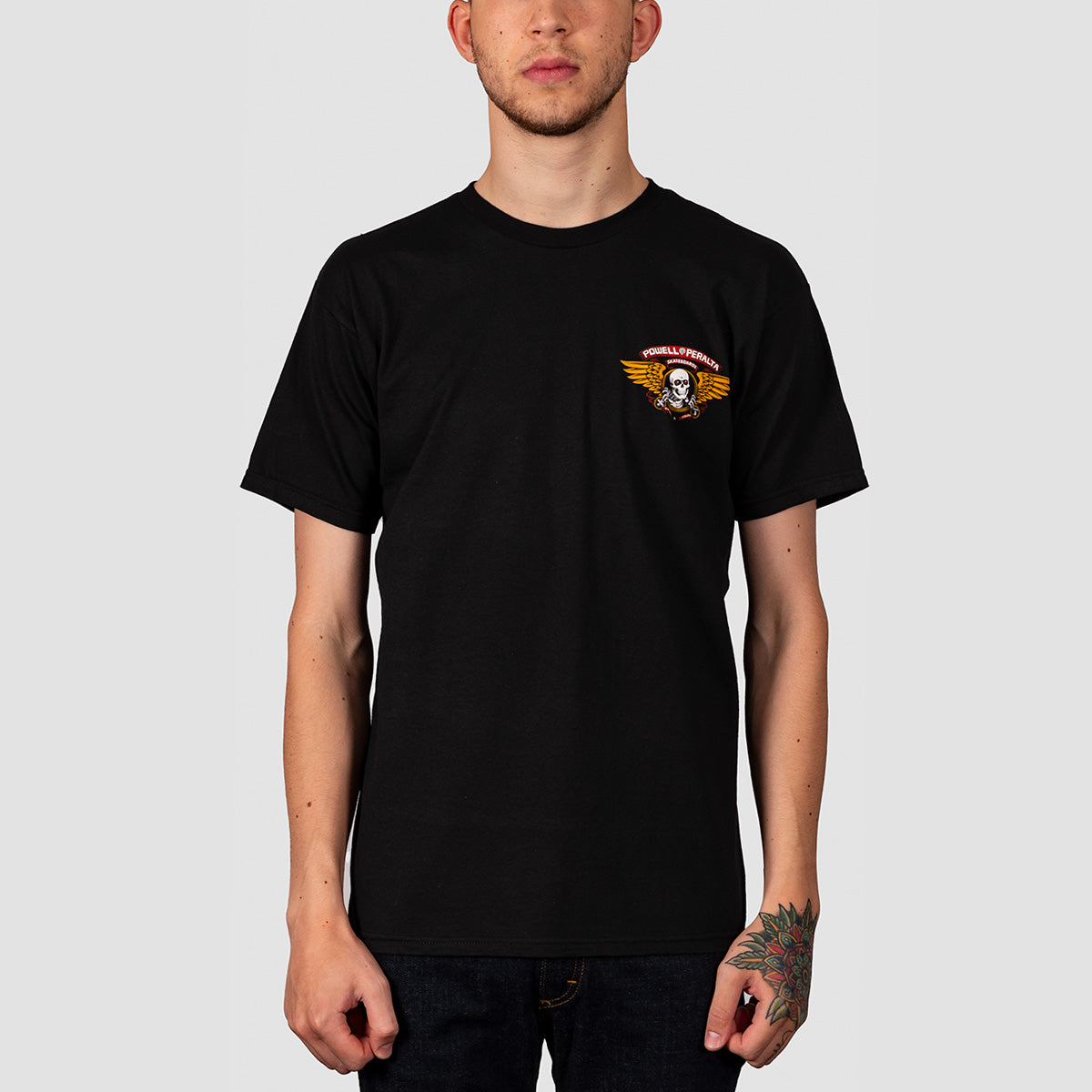 Powell Peralta Winged Ripper T-Shirt Black