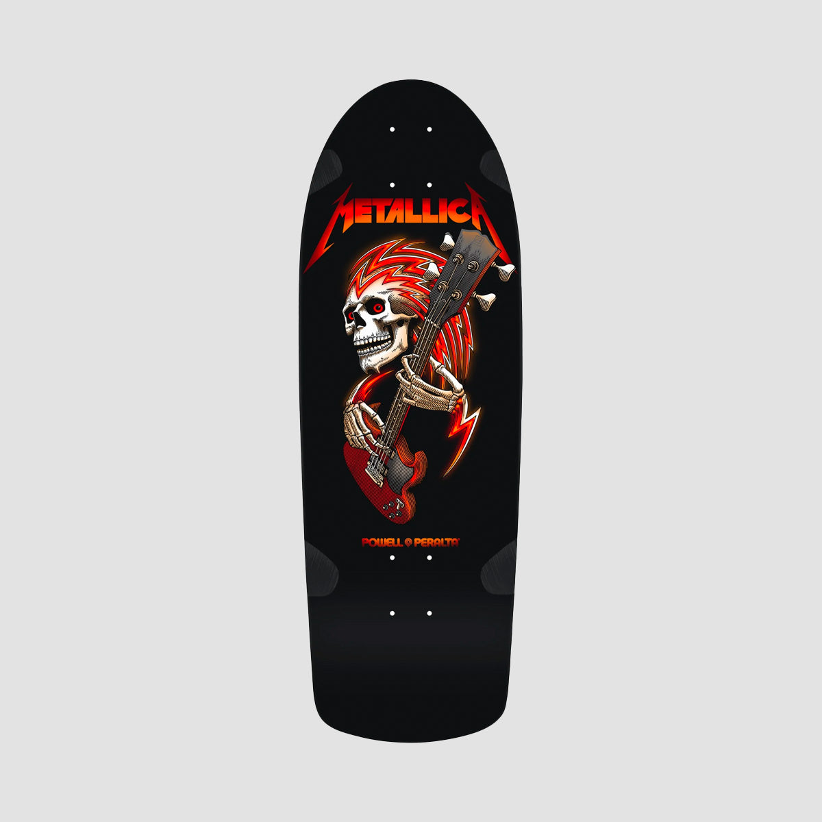 Powell Peralta X Metallica 265 WW Skateboard Deck Black - 10"