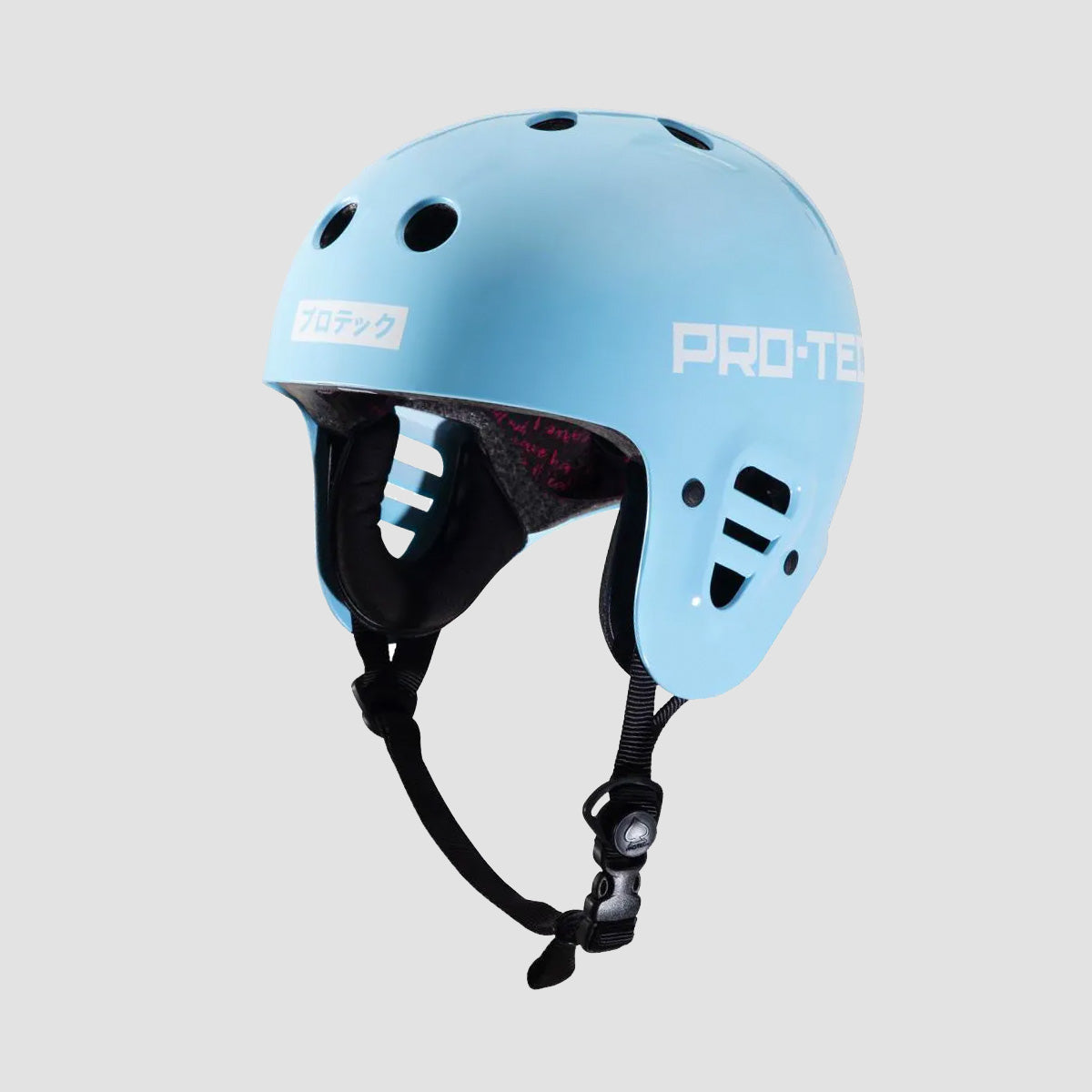 Protec Sky Brown Full Cut Certified Helmet Blue