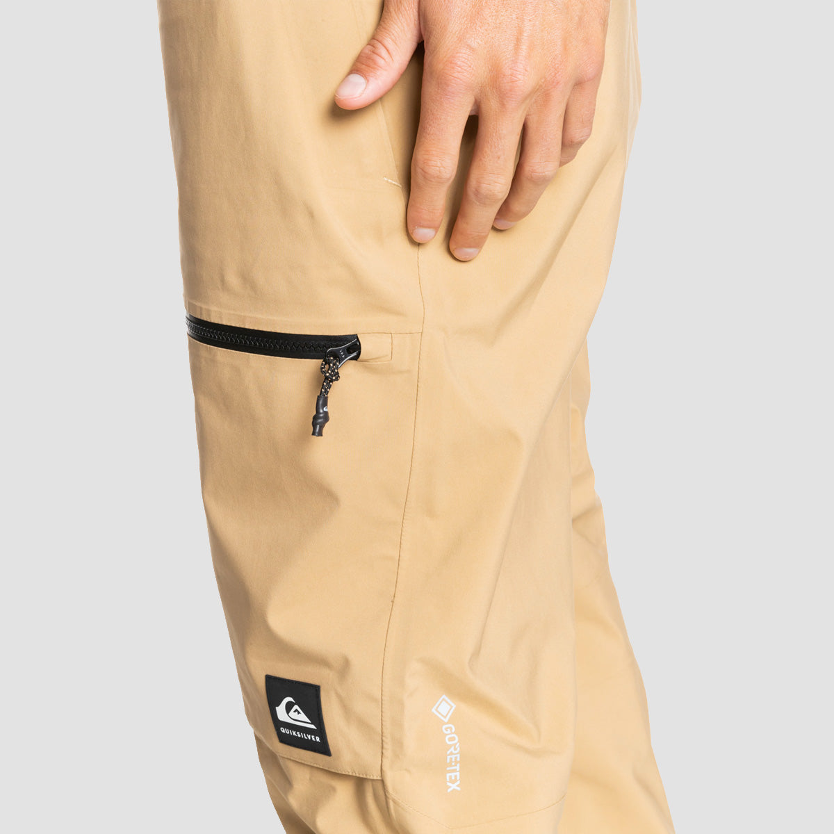 Quiksilver Altostratus Street Gore-Tex Snow Bib Pants Tannin