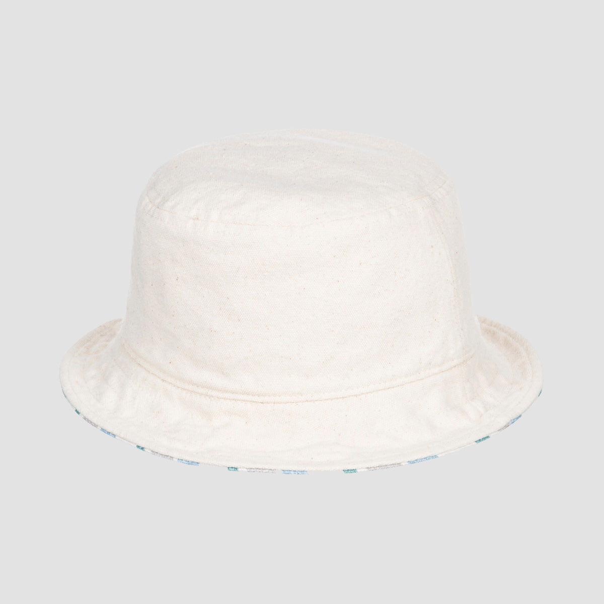 Quiksilver Classic Bucket Hat Antique White Vertical Stripes - Womens
