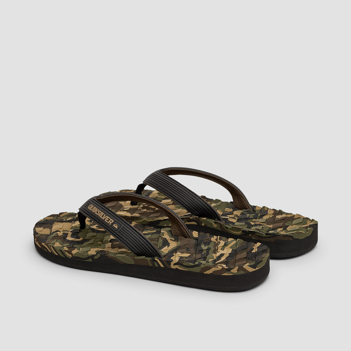 Quiksilver Massage 2 Sandals Black Green Black