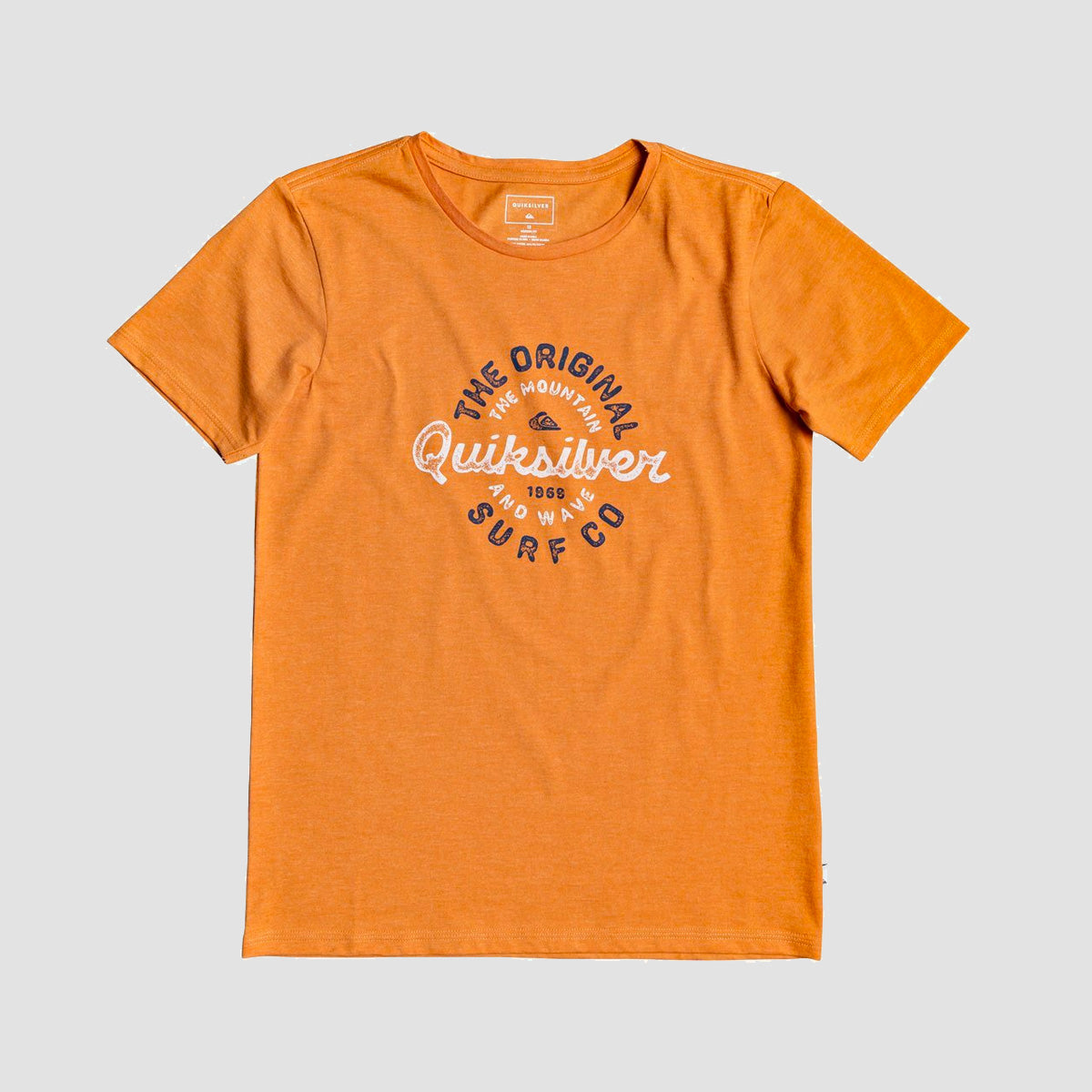 Quiksilver Motorcycle Emptiness T-Shirt Apricot Buff Heather - Kids