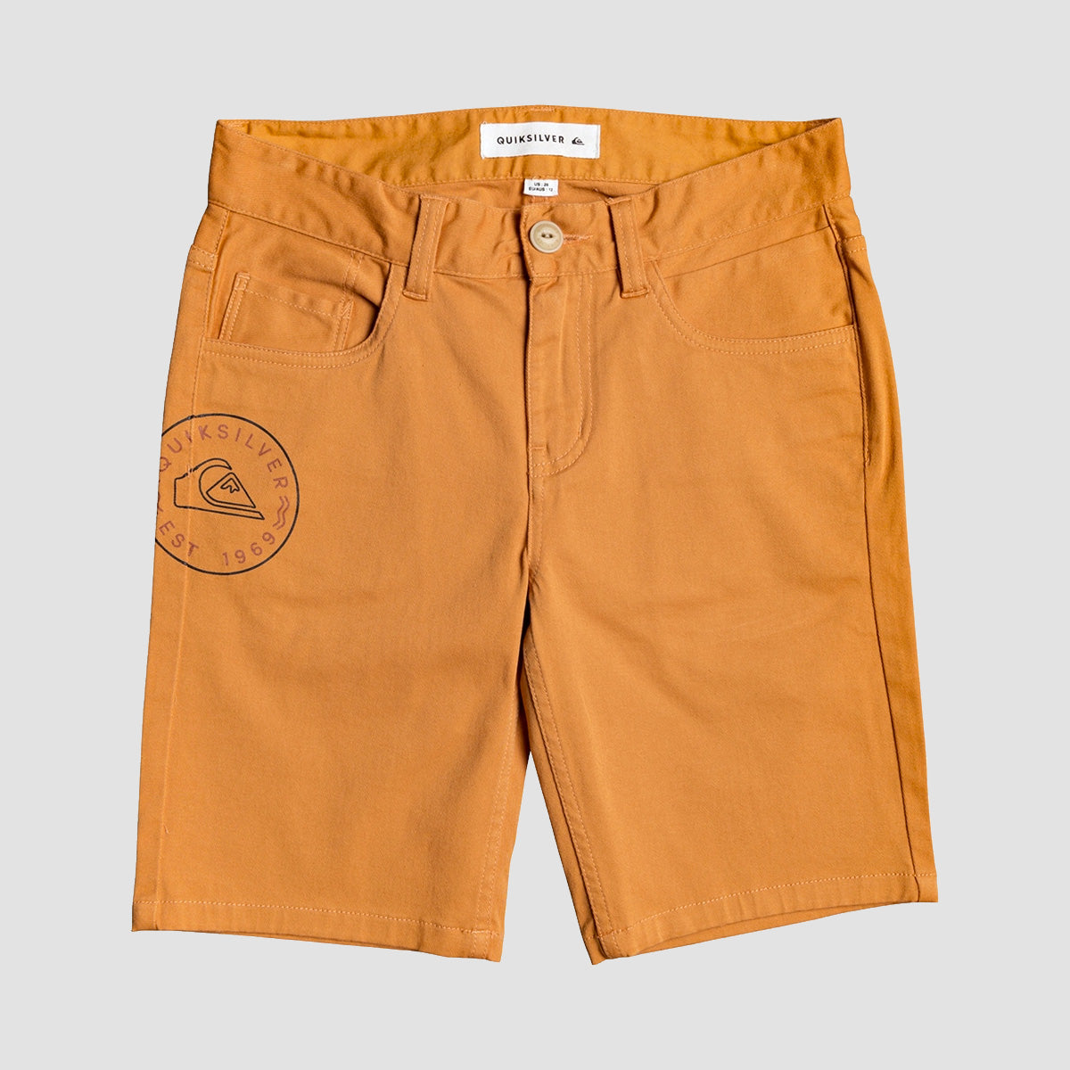 Quiksilver Pebbly Blu 17" Shorts Apricot Buff - Kids