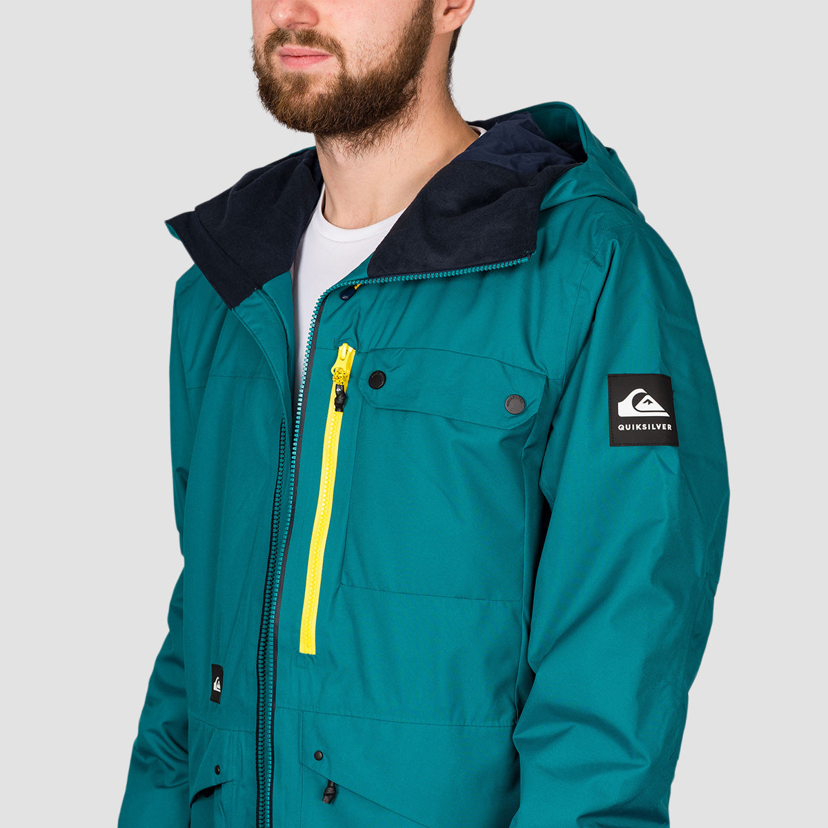 Quiksilver Snowspindye Snow Jacket Everglade - Main Image