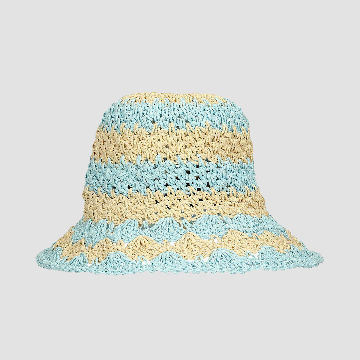Quiksilver Summer Pursuit Bucket Hat Pool Paper Straw - Womens