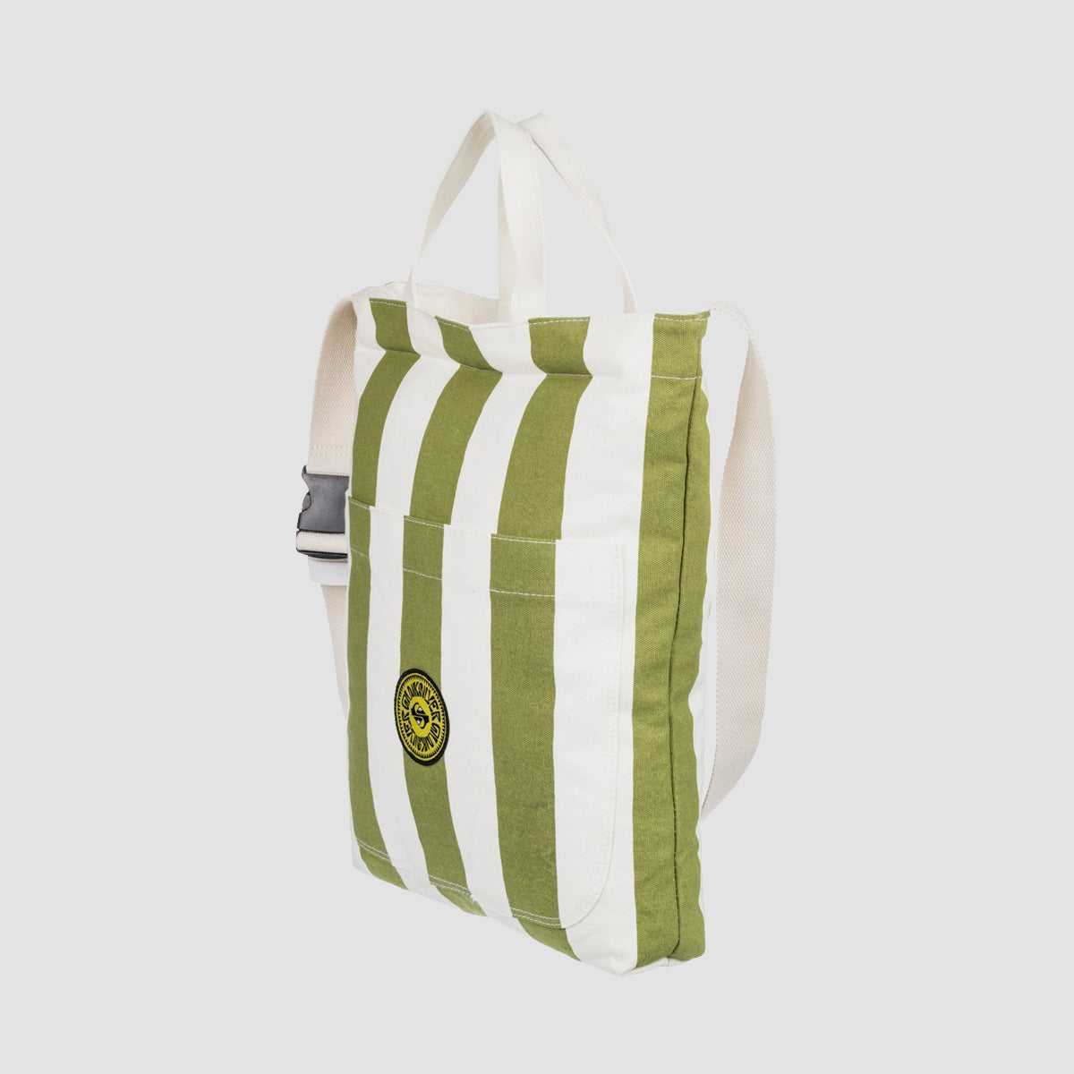 Quiksilver The Bold Strip Tote Bag Calliste Green - Womens