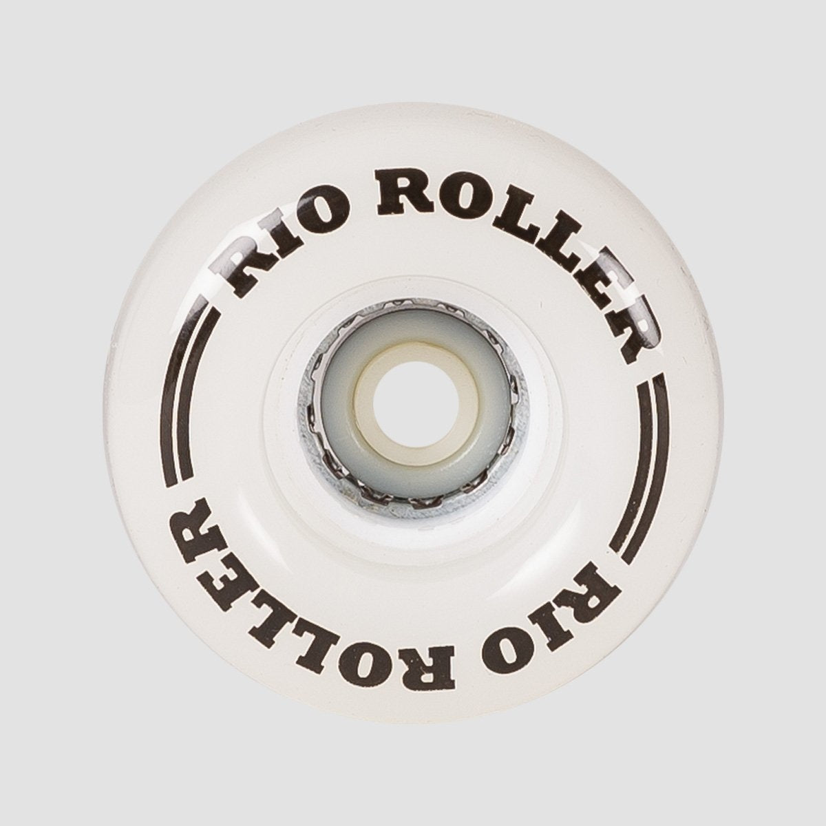Rio Roller Light Up Wheels x4 White Frost 58mm - Skates