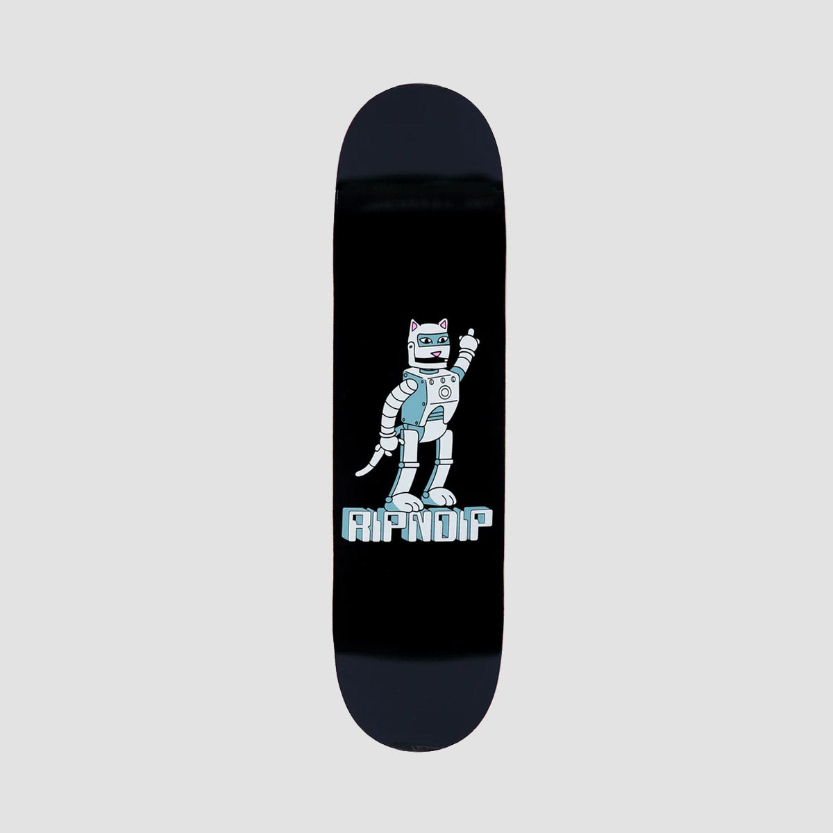 Ripndip Bionic Skateboard Deck Black - 8.25"