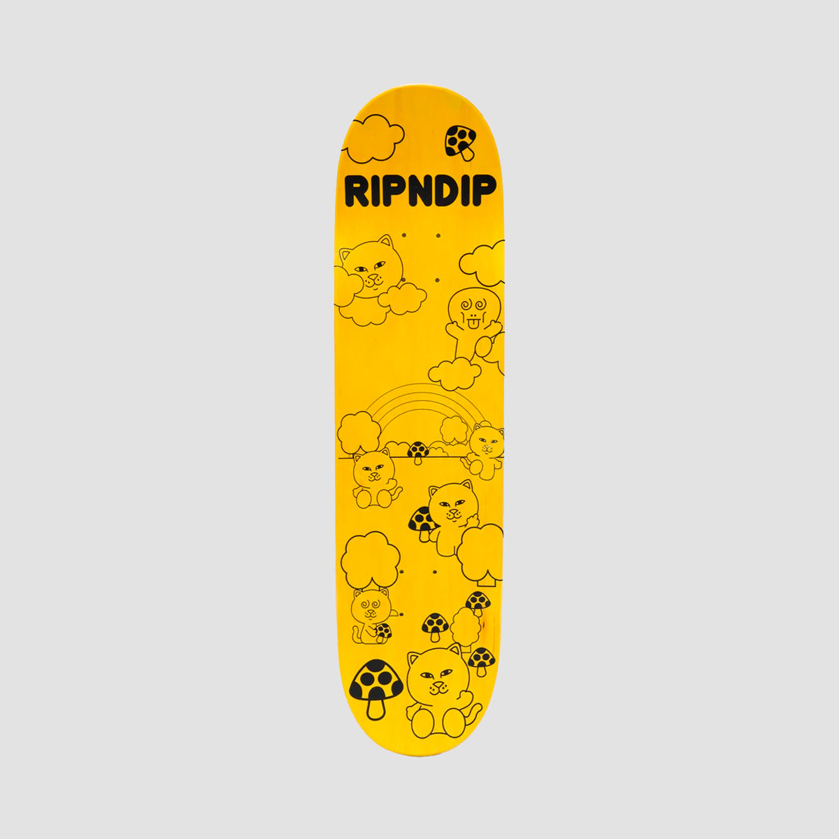 Ripndip Buddy System Skateboard Deck Blue - 8.25"