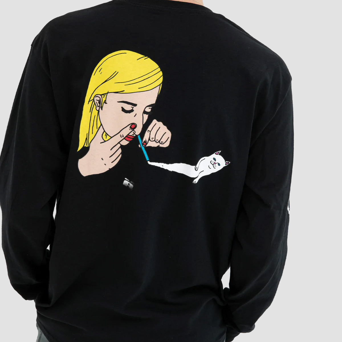 Ripndip Coconerm Longsleeve T-Shirt Black