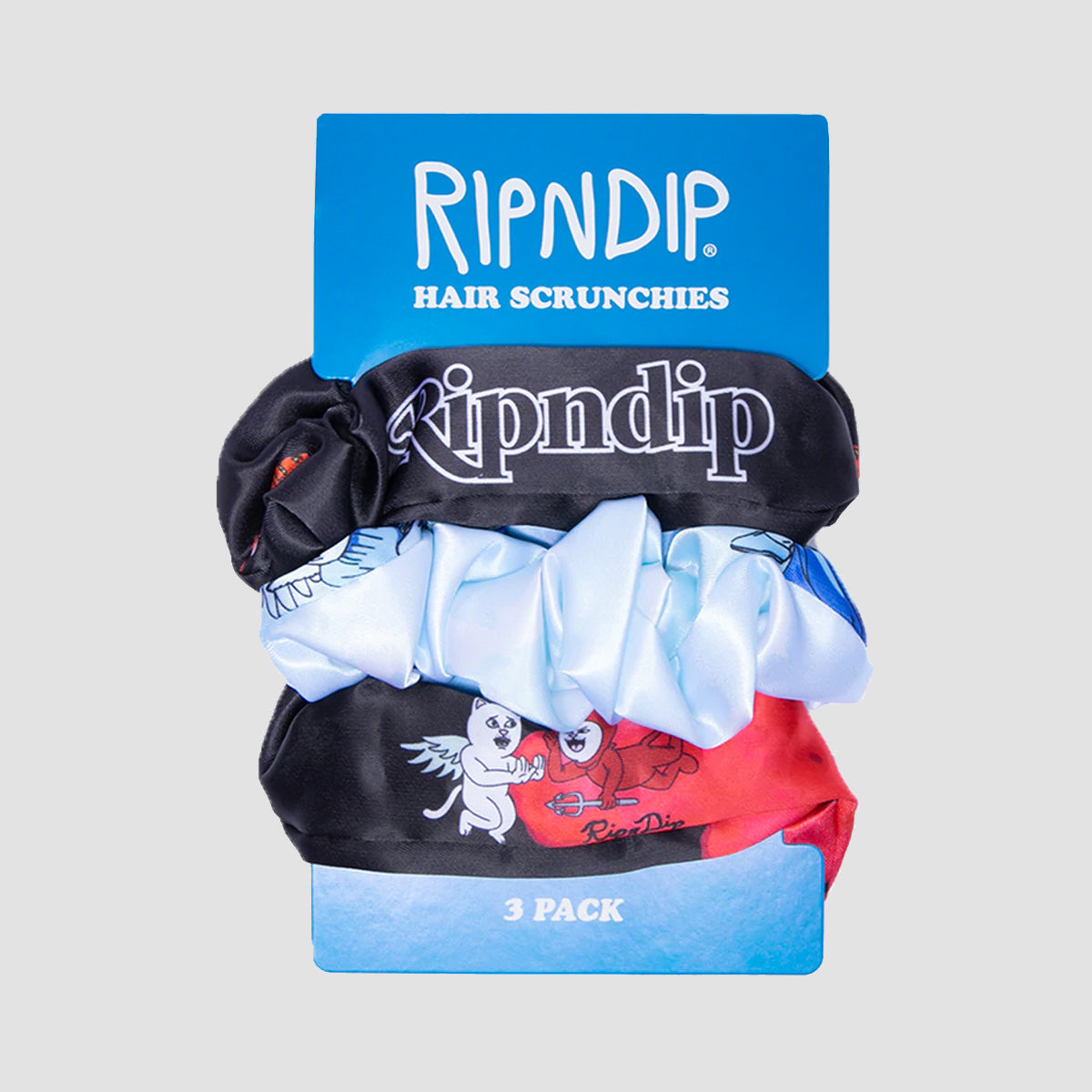 Ripndip Heaven / Hell Scrunchies 3 Pack Multi