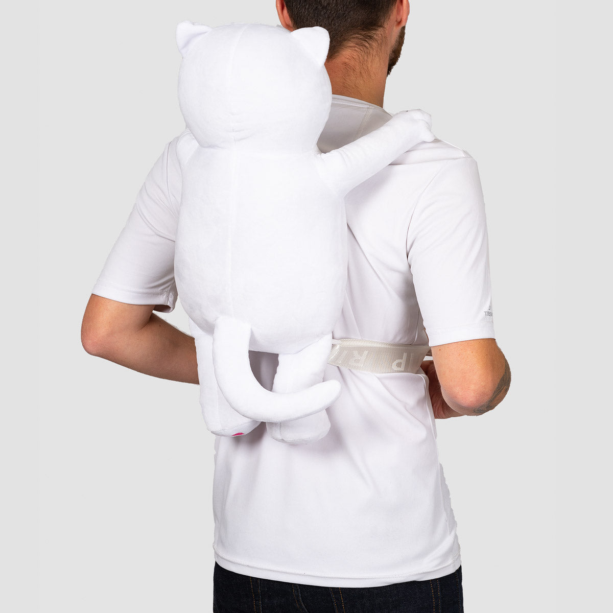 Ripndip Lord Nerm Plush 1L Backpack White