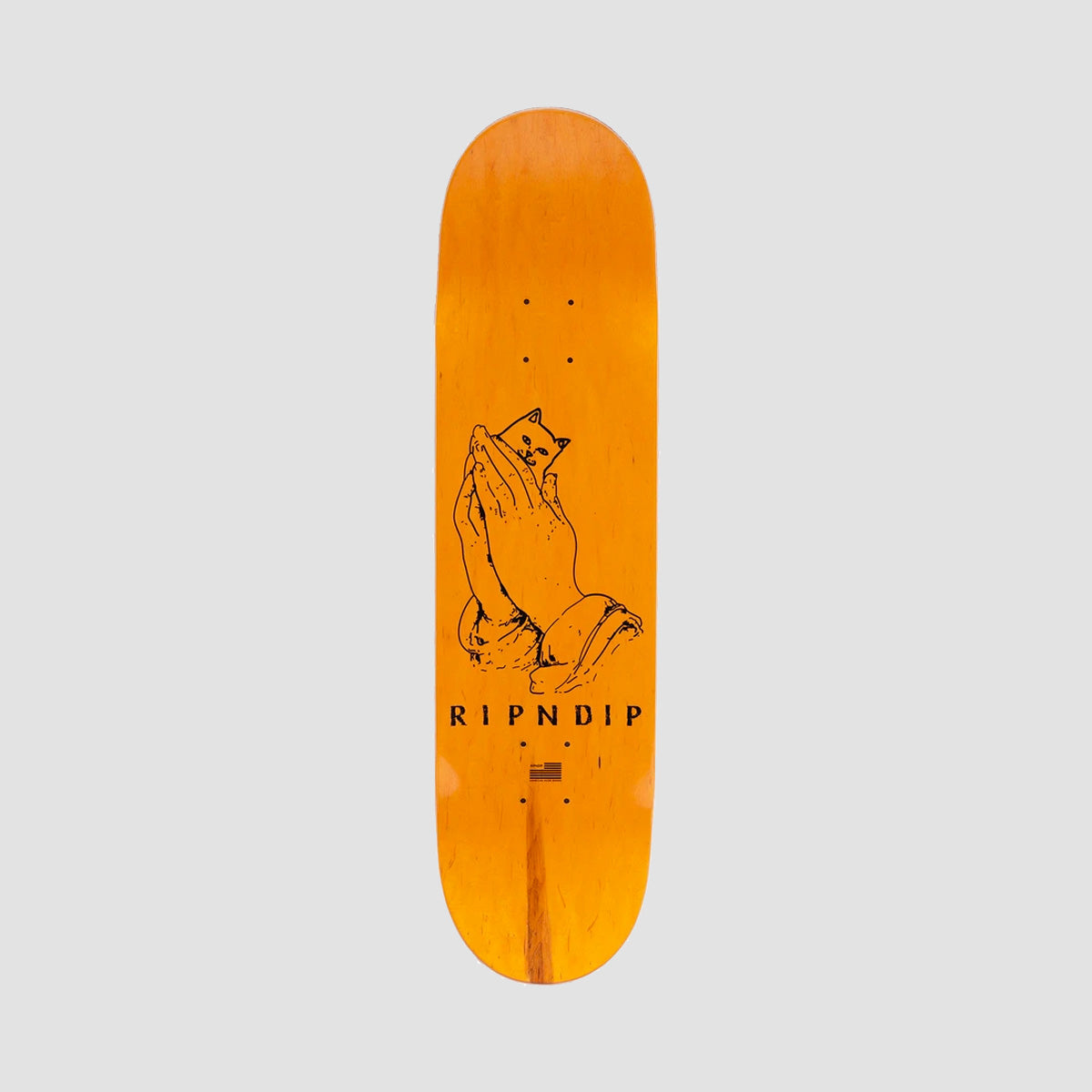 Ripndip Lord Nermal Skateboard Deck Blue/Yellow - 8"